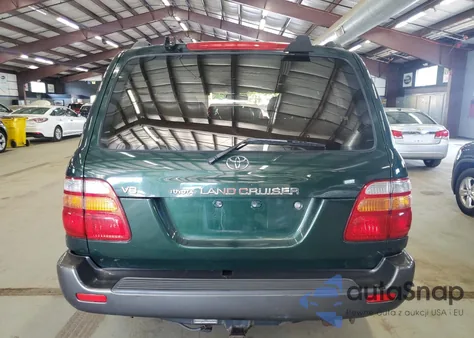 2001 Toyota Land Cruiser z USA, uszkodzony, nr VIN JTEHT05J612016717